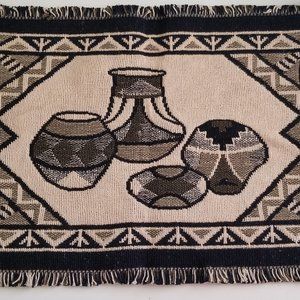 New Mexico Pottery Rug / Mat
